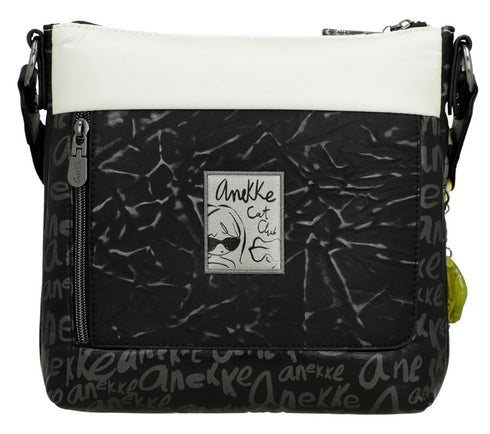 Poseta casual, dama, ANEKKE 40873-069, alb, piele ecologica